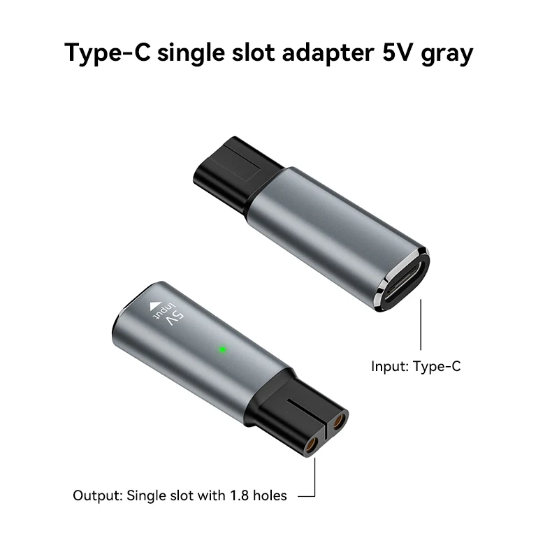 5V Typ-C Rasierer Adapter Lade konverter für Philips Norelco One Blade QP2520 QP2515 QP2620 mit Lade anzeige