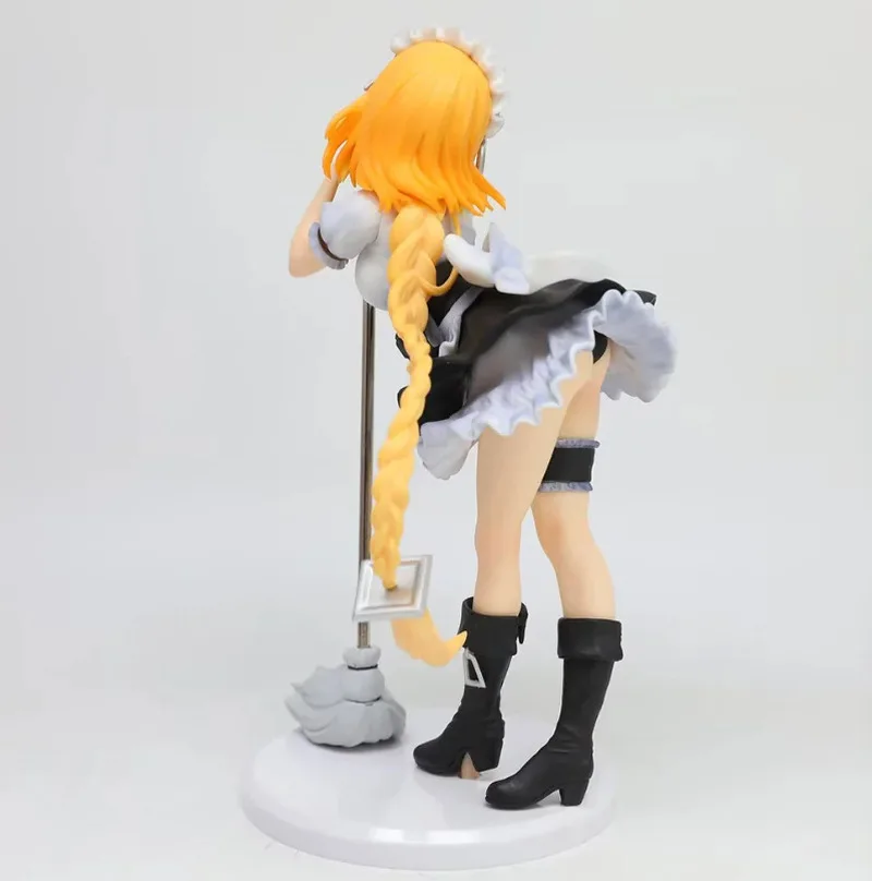 Meisjes Frontline G36 Maid Anime Figuur 21CM Schattig Meisje Beeldje Desktop Auto Chassis Ornament Collectible Figuur Voor Anime Fans