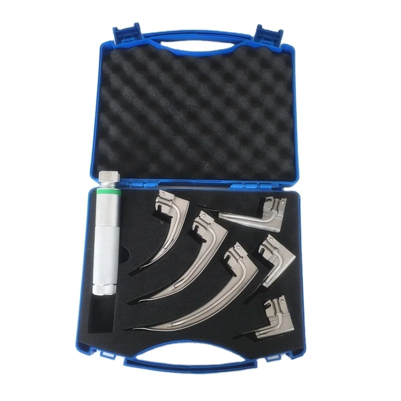 Adult and Pediatric Fiber Optic Flexible Laryngoscope Set / Laryngoscope Manufacturers