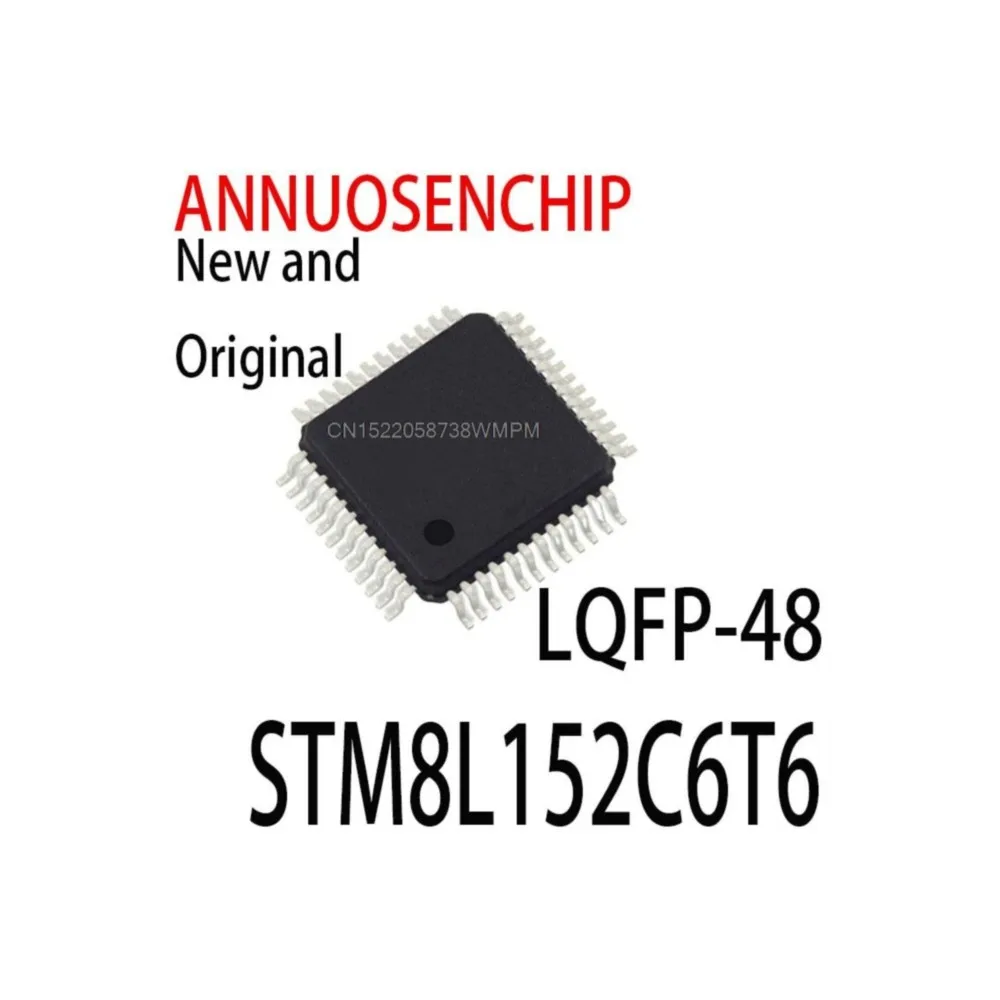 

10PCS STM8L SCM MCU STM8L152 LQFP-48 STM8L152C6T6