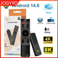 TV98 ATV X9 Smart TV Stick Android14 Allwinner H313 OTA 1/8GB 2/16GB Support HD 4K Media Player 5G Wifi6 HDR10 Voice Remote iptv
