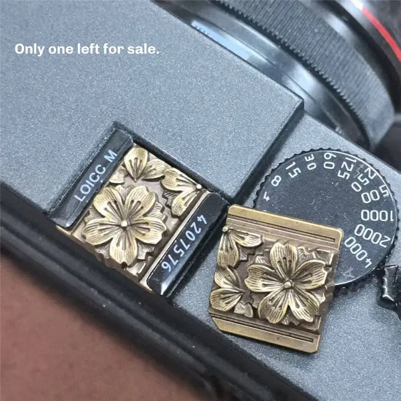 A13E-Sakura Hot Shoe Covers For Fuji XT4 XT5 XT50 XE4 For Leica Q3 M11 For Panasonic S9 Cameras- Retro Aesthetic Design Style B view 2