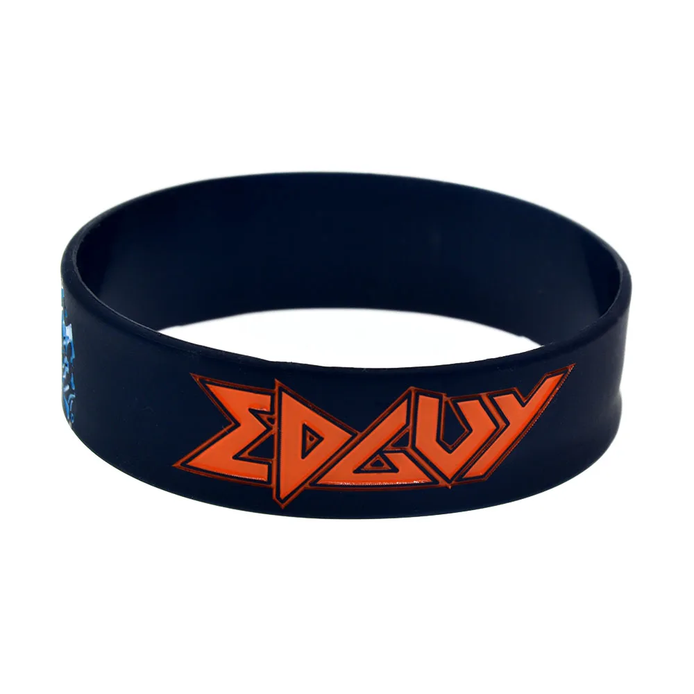 1 Máy Tính Edguy Nghệ Thuật Ban Nhạc Rock 1 Inch Rộng Silicone