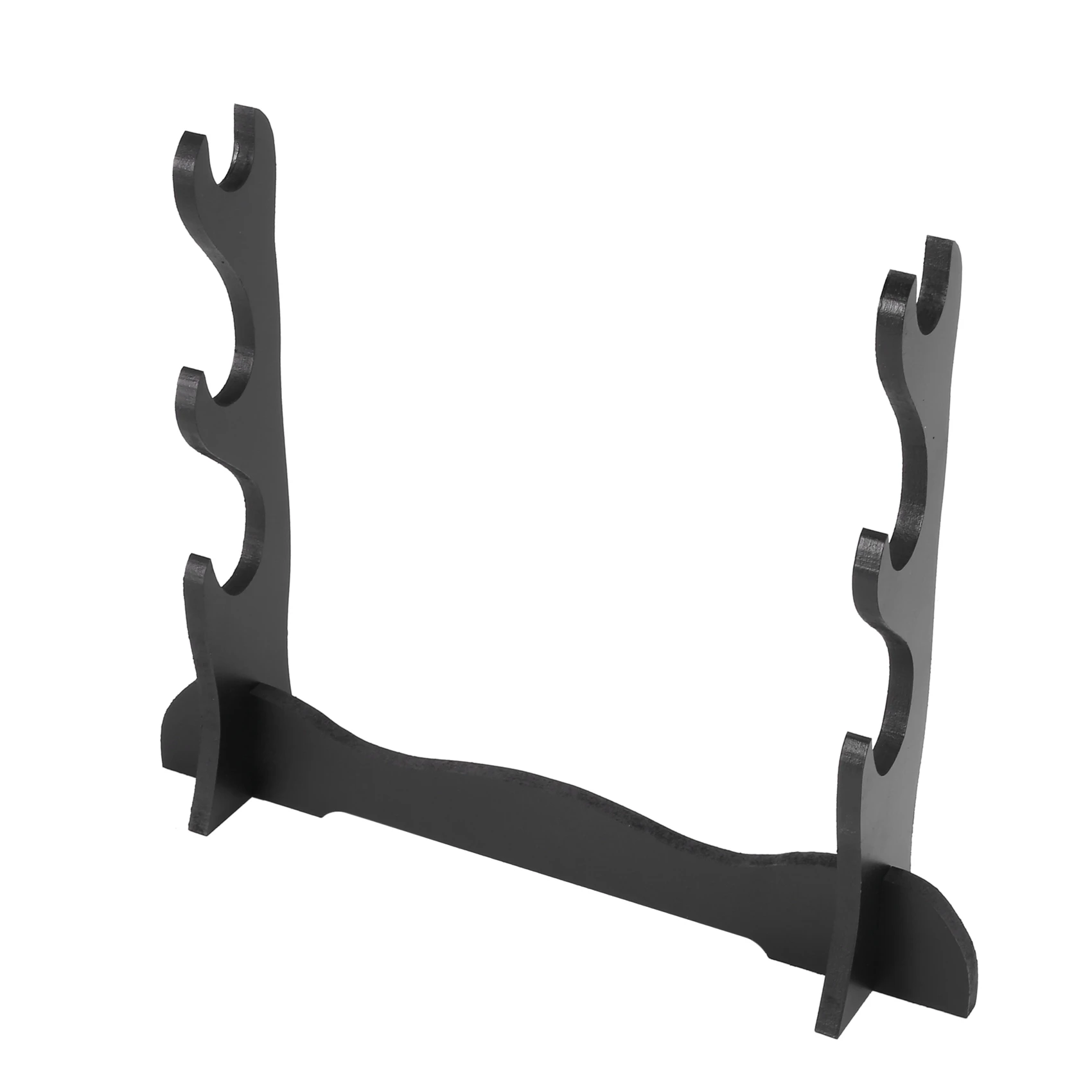 ABXF-2X 3Tier Samurai Sword Katana Holder Stand Bracket Rack Display Black