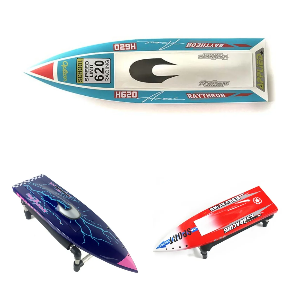 

H620 окрашенный корпус лодки для радиоуправляемой электрической гоночной лодки DIY пульт дистанционного управления модель корабля аксессуары для взрослых игрушки