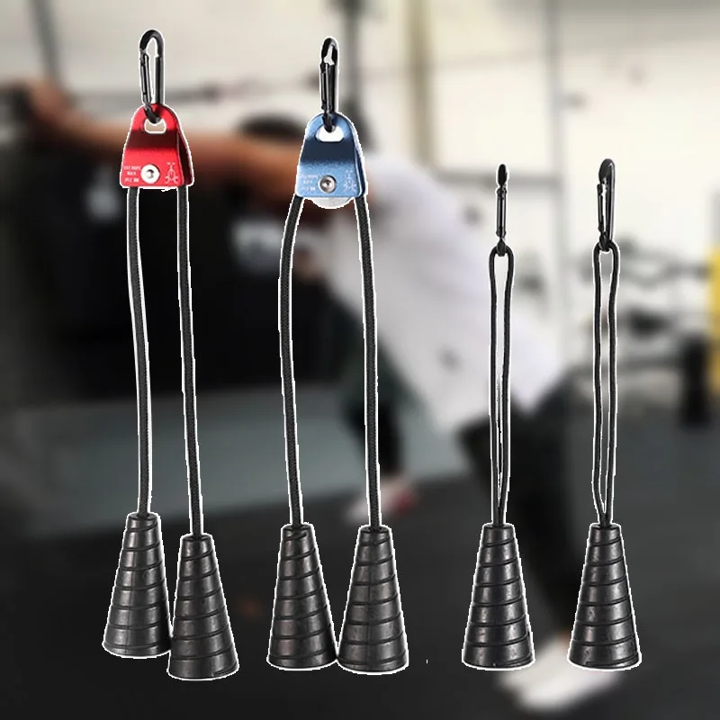 

Tapered Spiral Hand Grip Rope Attachment for Biceps Triceps Pull Down Cable Workout Home Gym Conical Fitness Training Equipment