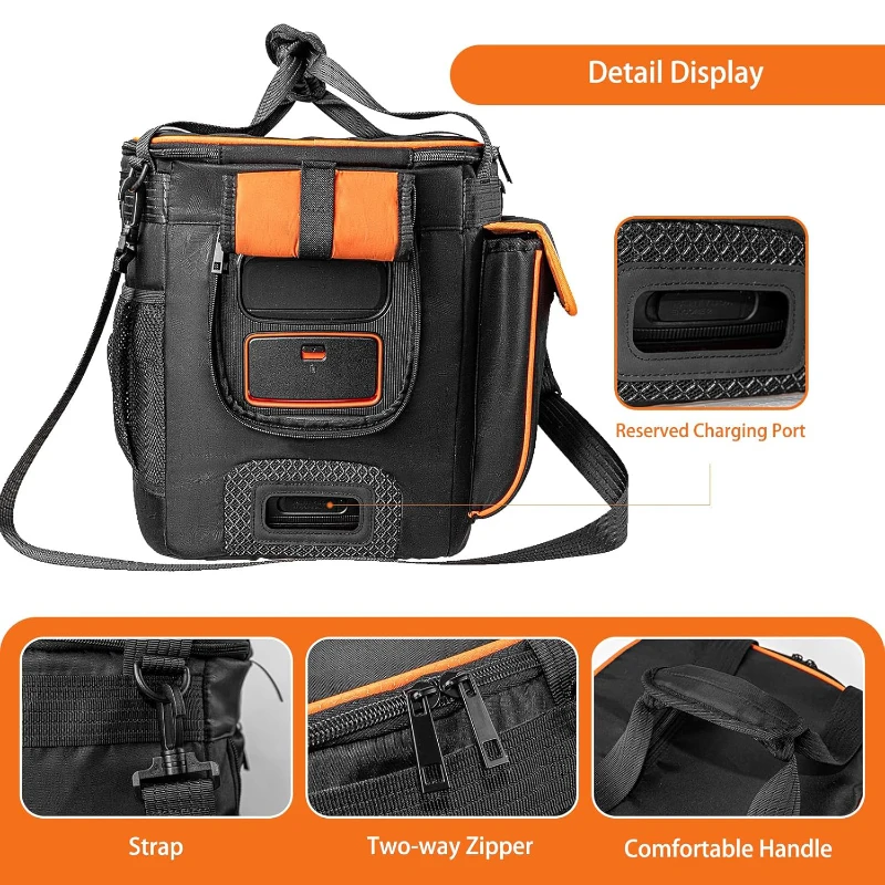 ZOPRORE JBL PartyBox Encore 2 スピーカーボックス用保護収納バッグ、JBL PartyBox Encore2 gen トラベルキャリングケース用ポータブル