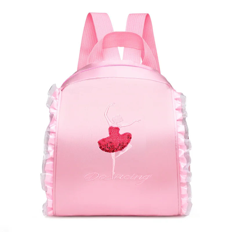 Girls Ballet Dance Ballerina Bag Backpack for Dance Toddler Dance Bag Gymnastics Latin Dance Yoga Tap Dance Jazz Storage Bag