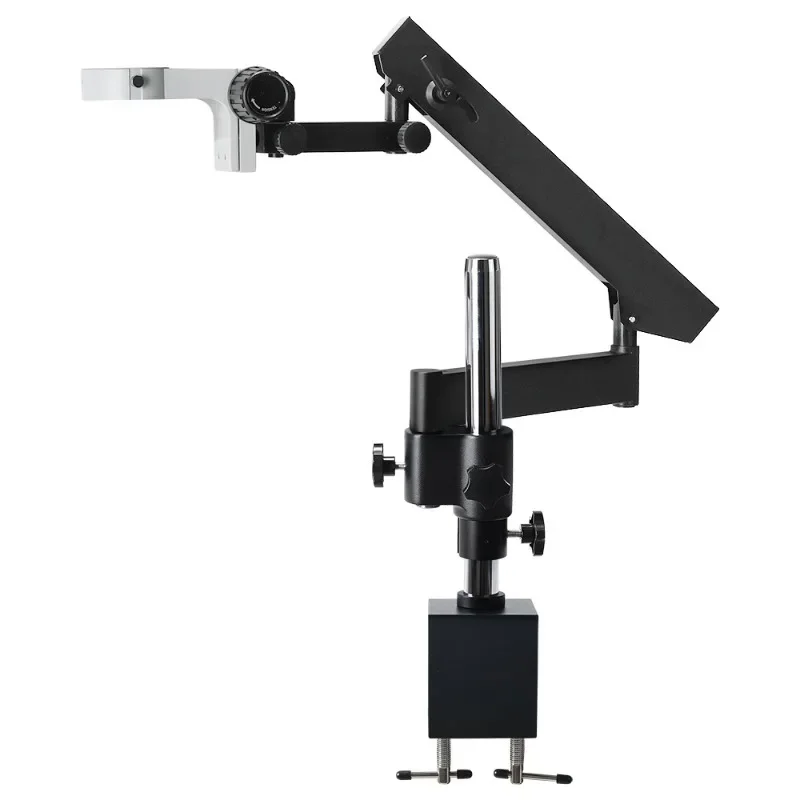Swing arm microscope bracket binocular trinocular microscope universal telescopic folding lifting maintenance inspection