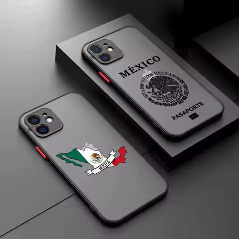 Mexico Passport Phone Case For Samsung Galaxy S25 S24 S23 S22 S21 S20 S10 FE Note20 Plus Ultra Lite 5G Back Cover
