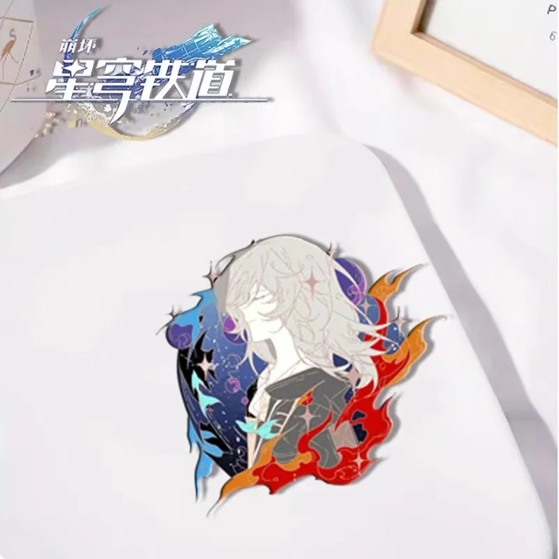 Anime Honkai: Star Rail Sunday Argenti Cosplay  Acrylic Badge School Bag Pendant Brooch  Ambitus