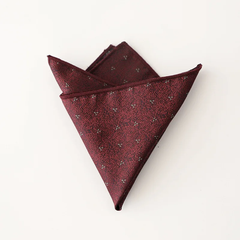Retro Coffee Beige Orange Pocket Square for Men, Stylish Accessory