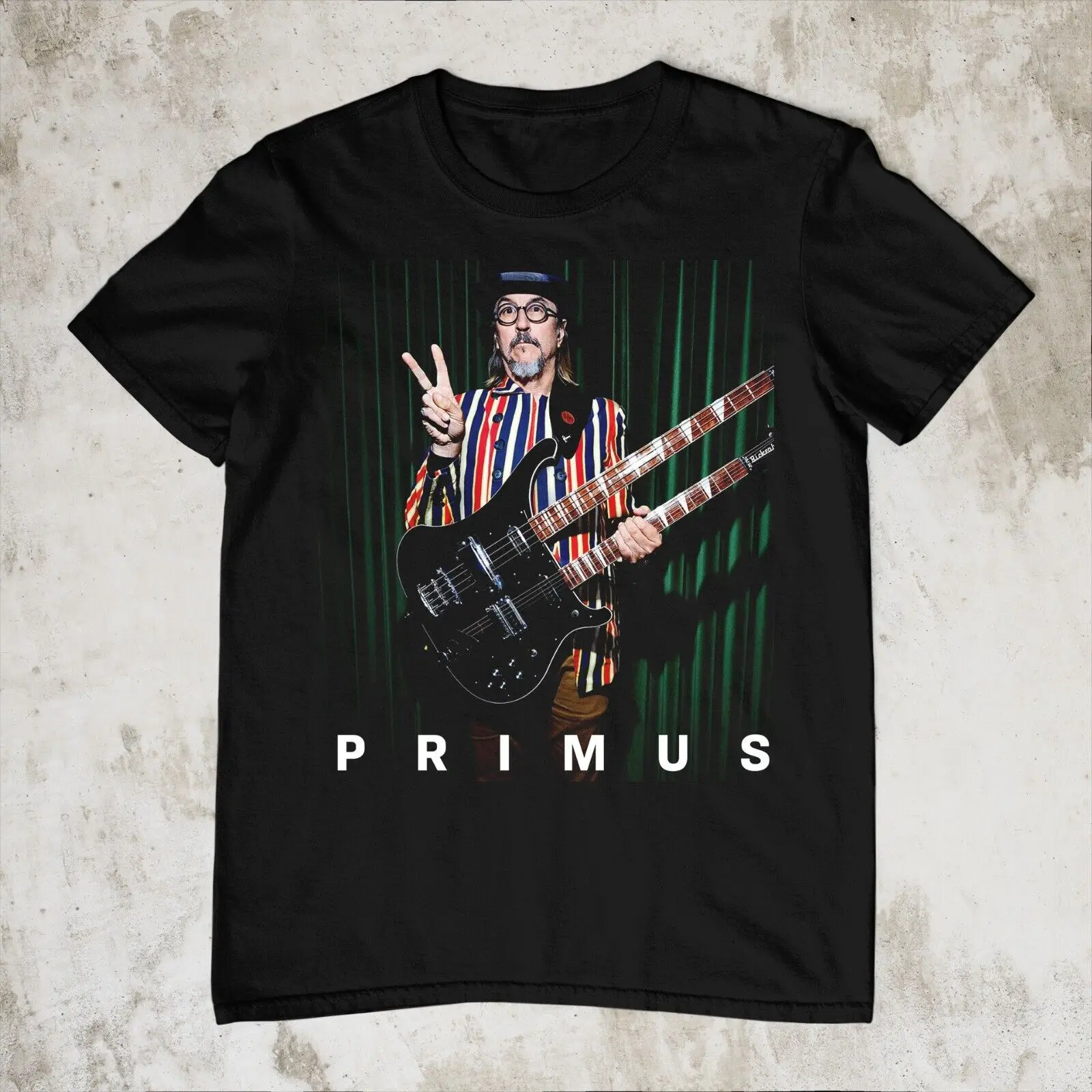 

Футболка с коротким рукавом Les Claypool Primus band, черная, все размеры S - 3 XL