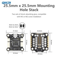 GEPRC TAKER F722 BL32 SE STACK 55A MPU6000 Gyro 32Mb BlackBox Flight Data Record Plug Play LONG RANGE Racing FPV Drone