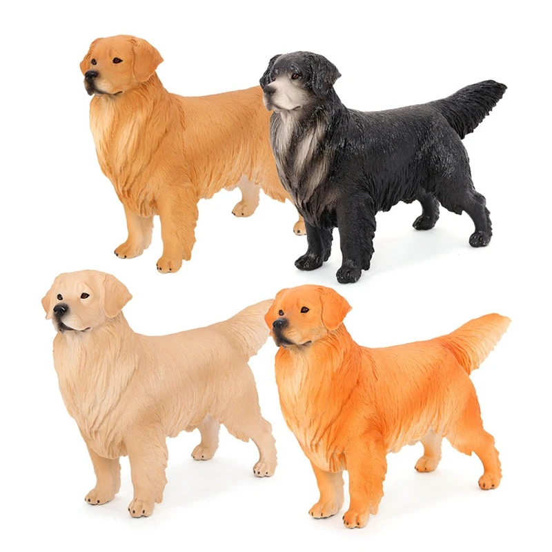 Simulation Animal Dog Model Big Golden Retriever Pet Dog Science Education Models Childrens Gift Toys