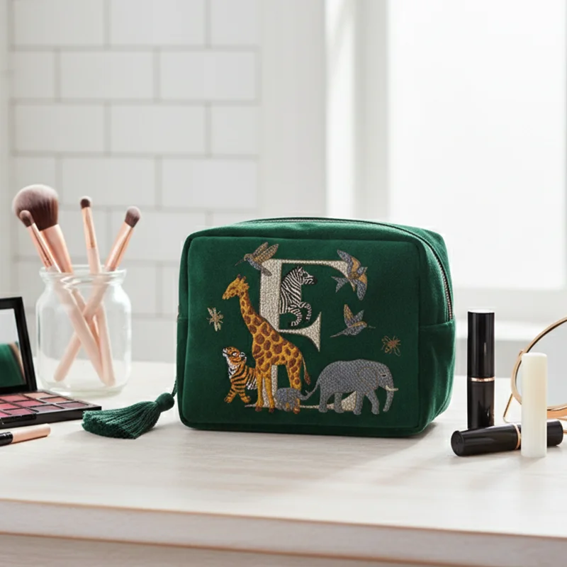 

Fashion Printing High Quality Casual School Travel Commuter Women's Makeup Bag Multi Functional Commuter Clutch