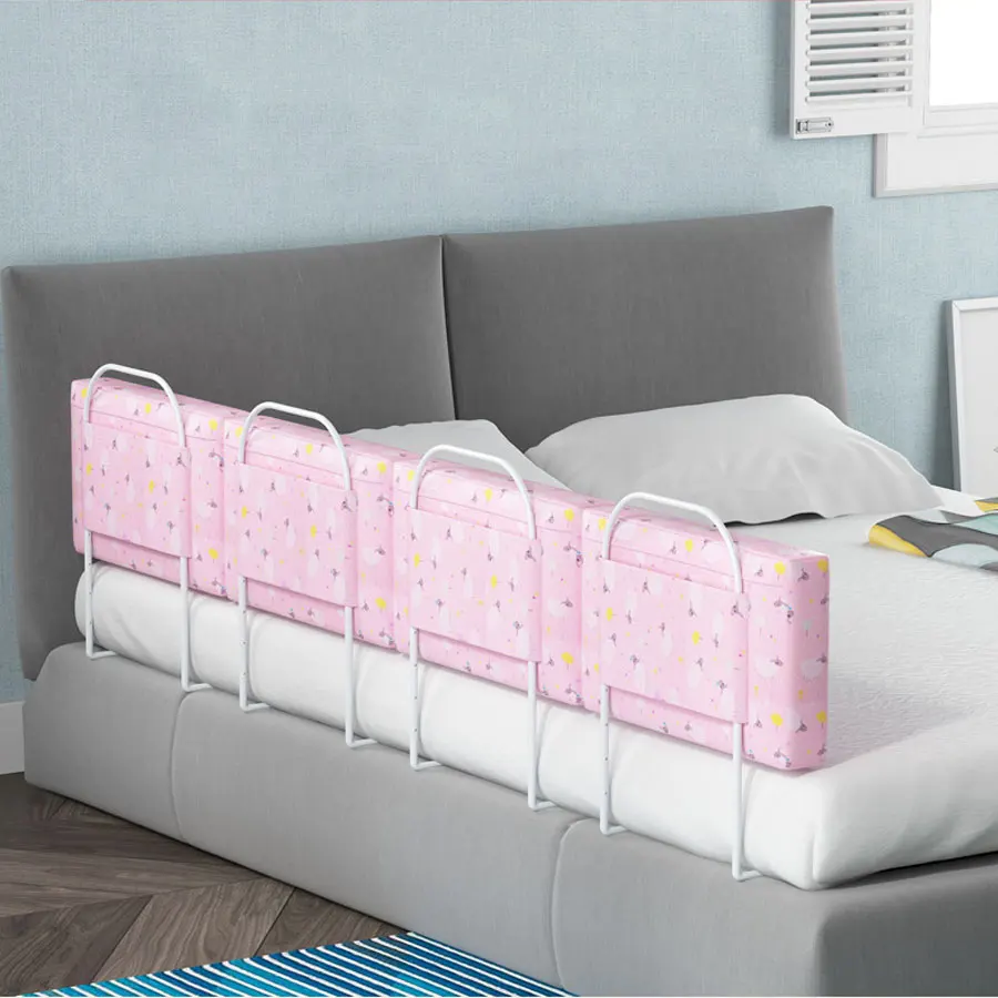 1 Piece of Bed Fence Baby Anti Fall Fence Baby Barrier Children's Bedside Fence Soft Bag Universal Children's Fence Barrier