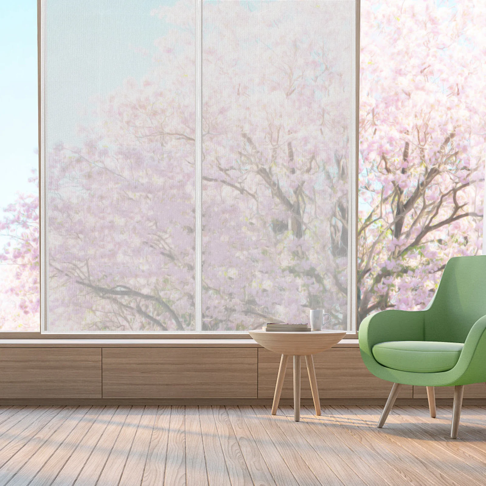 

1Set DIY Adhesive Fly Screen Mosquito Repelling Door Window Curtain Breathable Mesh Tailor Freedom Window Screen