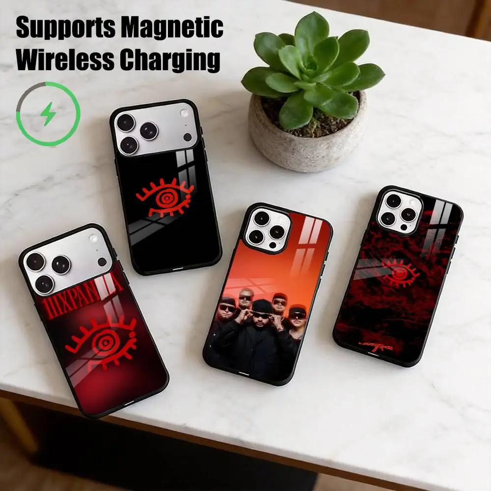 111xpantia Fuerza R-Regida Phone Case For iPhone17,16,15,14,13,12,11 Plus,Pro Compatible with magnetic wireless charging Gift