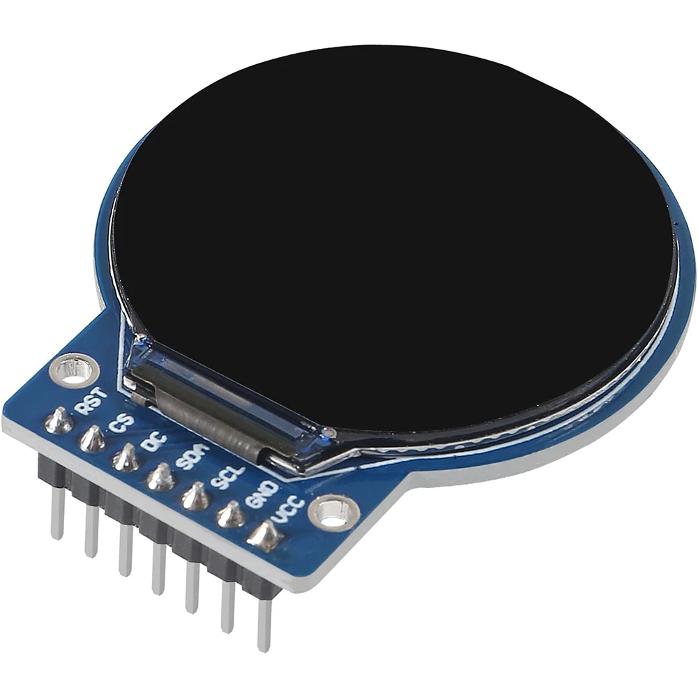 2PCS 1.28 Inch Circular For TFT Screen Driver Chip For GC9A01 For IPS Full Viewing Angle For Arduino 240 X 240 Display Module