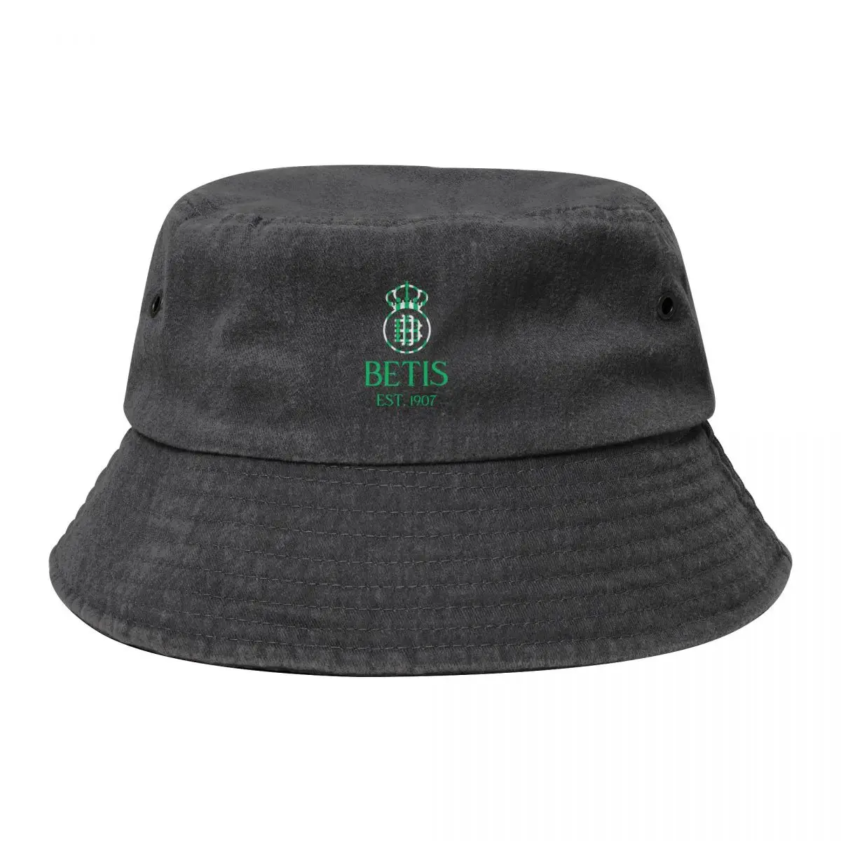 Betis Striped Green Bucket Hat fishing hat Christmas Hat Caps Women Men's