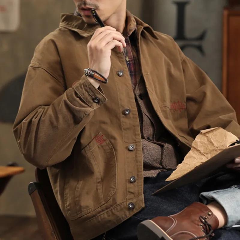 Amekaji Style Wear American Retro Workwear Jacket Men's Jacket