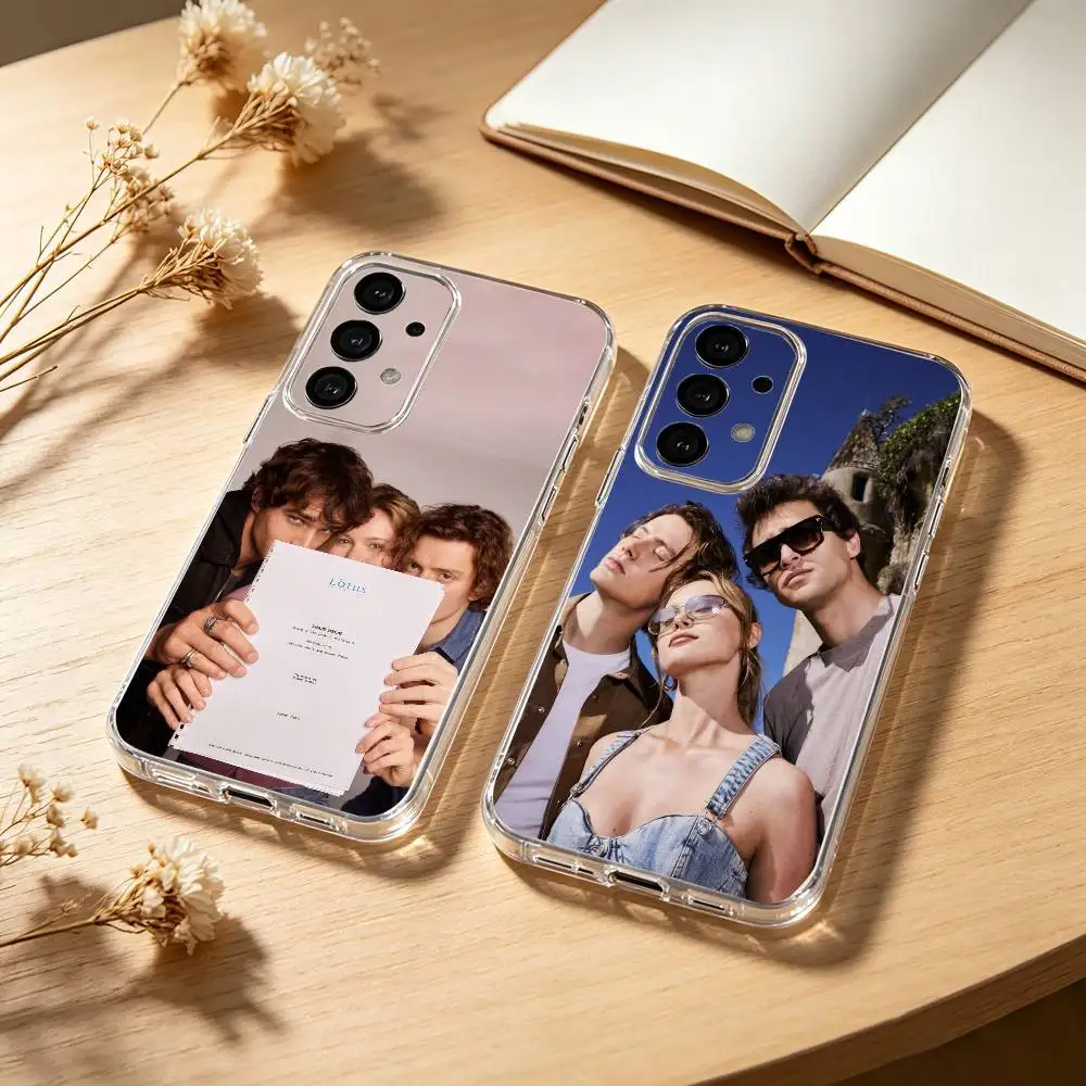 Funda Magnética Transparente L-Love Me L-Love Me Cuori para Samsung S25, 24, 21, 22, 23, 30, Ultra, 20, Plus, Fe, Lite, Note