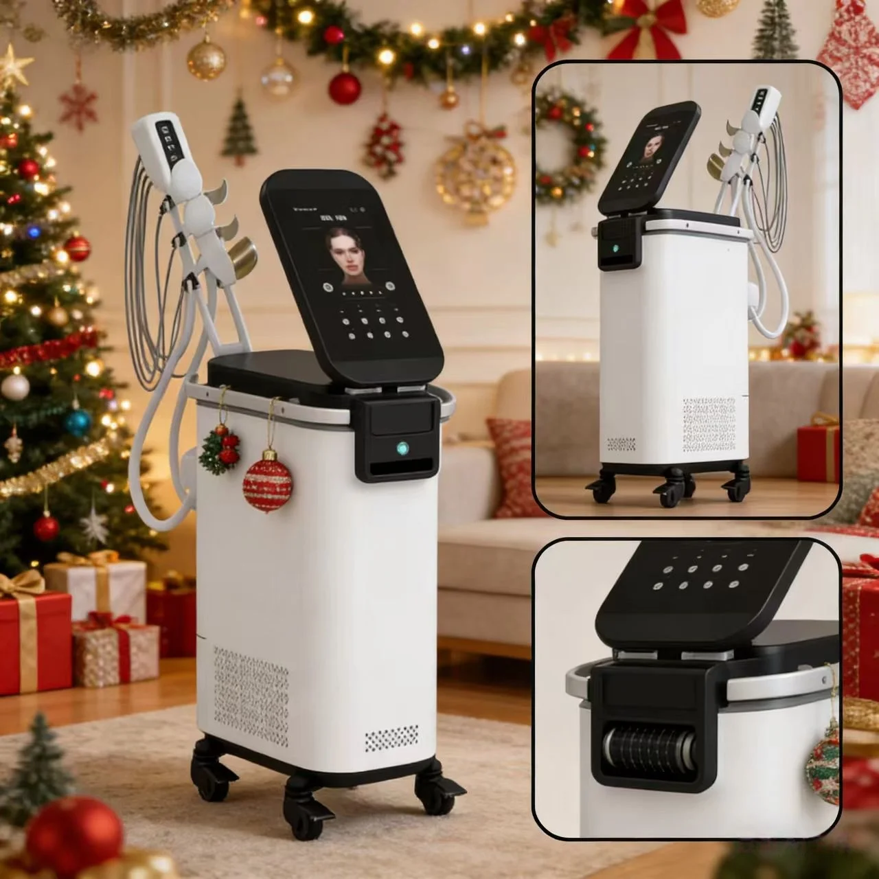2026 New Professional Facial Muscle Stimulator  Anti-aging Facial Lifting Pe Face Electrical Stimulation Machine