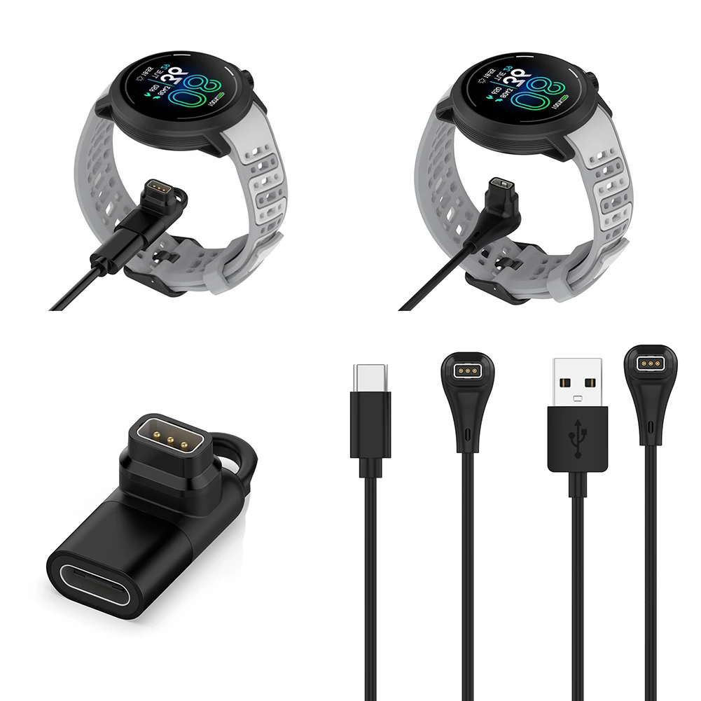 

Адаптер зарядного устройства типа C для наушников USB-адаптер для зарядки типа C Адаптер USB C для COROS PACE Pro Аксессуары для умных часов