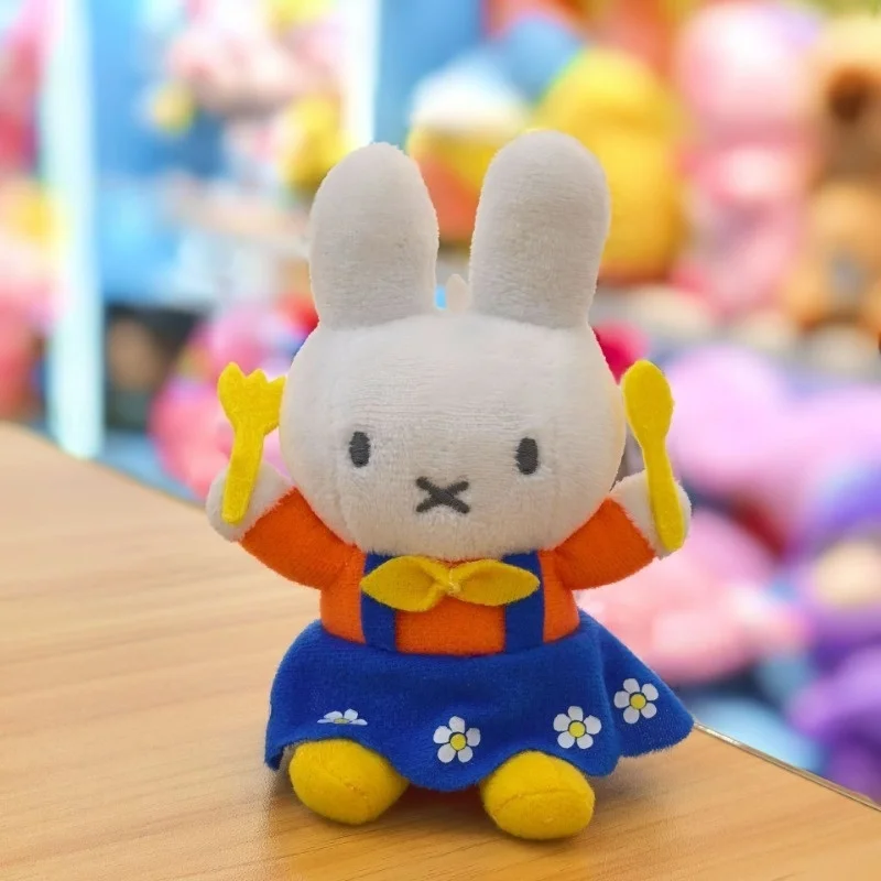 Miffy Plüschtier Cartoon Ornament Schlüsselanhänger Rucksack Dekoration Kawaii weiche Puppe