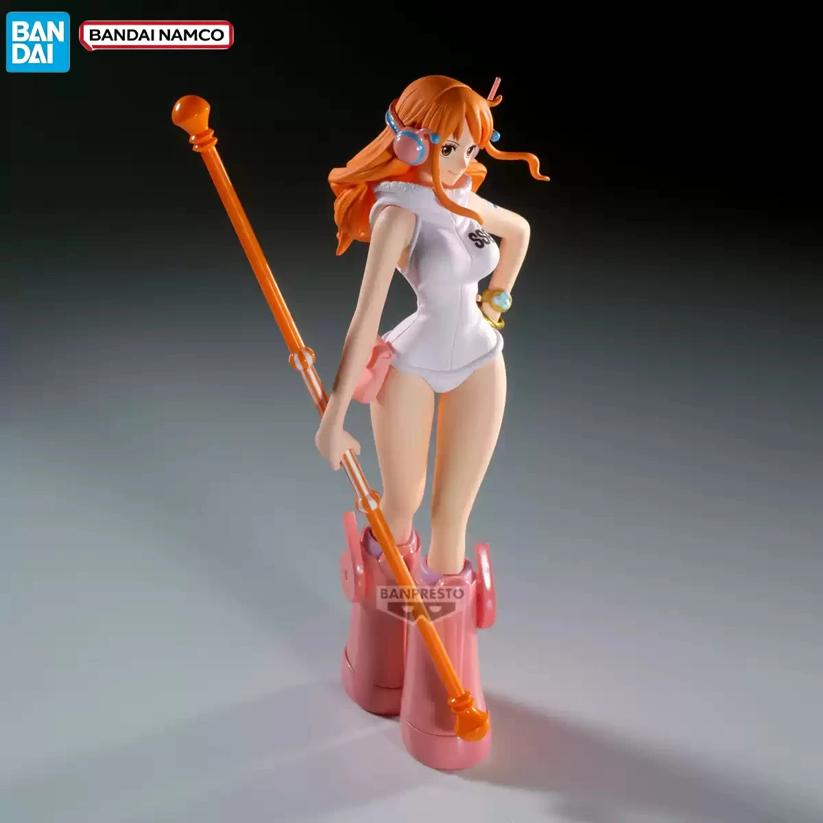 Bandai BANPRESTO One Piece The Shukko Nami Egghead Island Collectible Model Desktop Display Anime Figure Birthday Gift