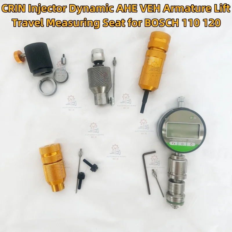 CRIN Injector Dynamic AHE VEH Armature Lift Travel Measuring Seat for BOSCH 110 120