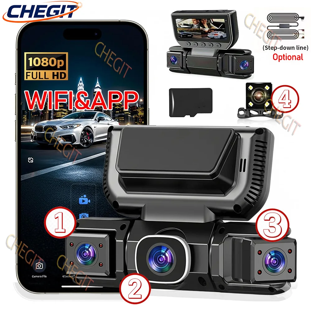4Camera Dash Cam Wi…