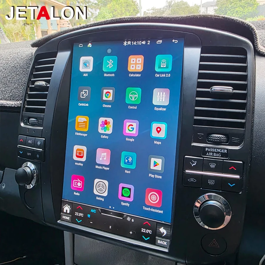 4G BT Carplay Stereo GPS Navirider DSP  Multimedia Video Player Navi For Nissan R51 2008-2012 Android 15 13inch DSP Car Radio