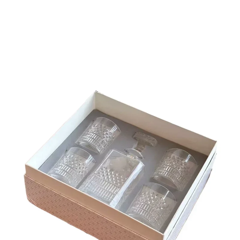 Decanter Wine Glass Set 1 Wake 4 Crystal Glass Whiskey Cup