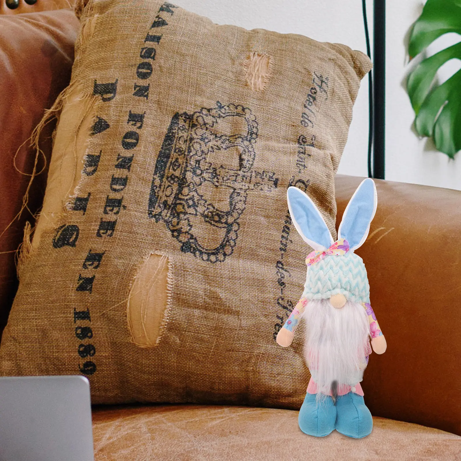 2pcs-easter-bunny-gnomes-telescopic-easter-decorations-long-beard-home-festival-ornament-desktop-garden-decor-dwarf