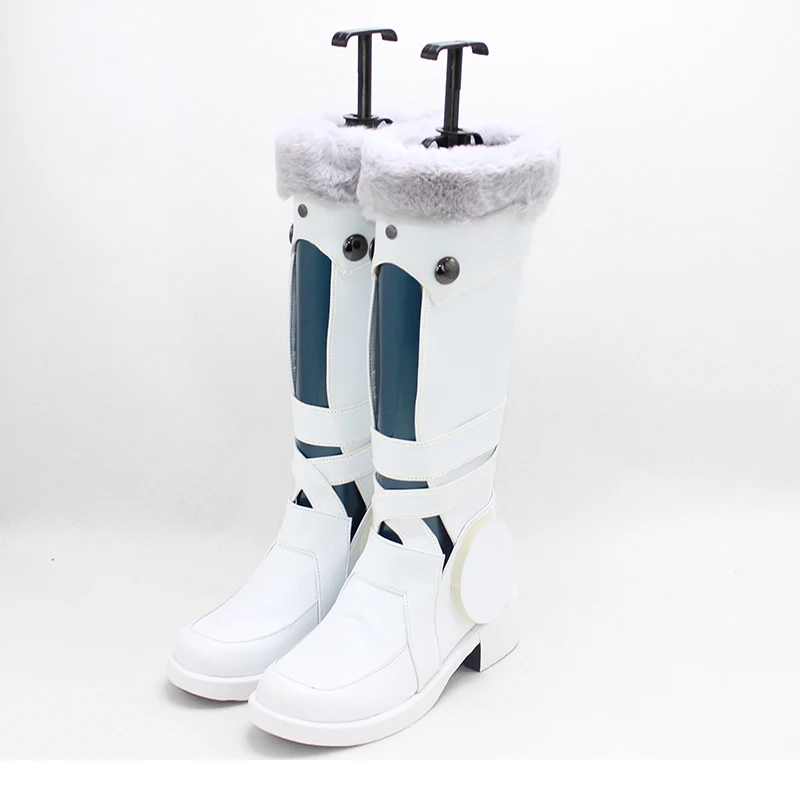 Umamusume Pretty Derby Oguri Cap Cosplay Schuhe Weiße Stiefel Angepasst Anime Halloween Party Karneval Rolle Spielen Schuhe Frau Männer