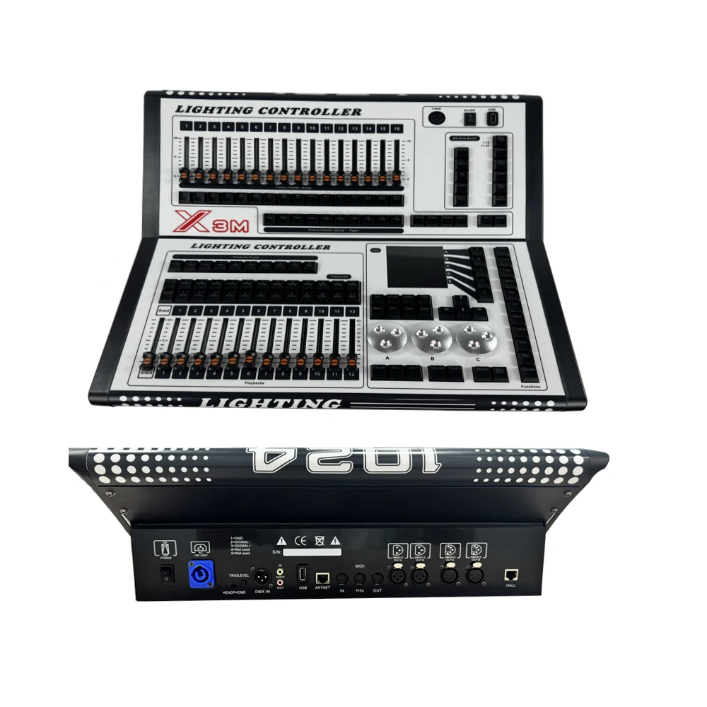 

Factory Direct Sale 1024 Console With Network Port And RDM Function Stage Lighting Controller