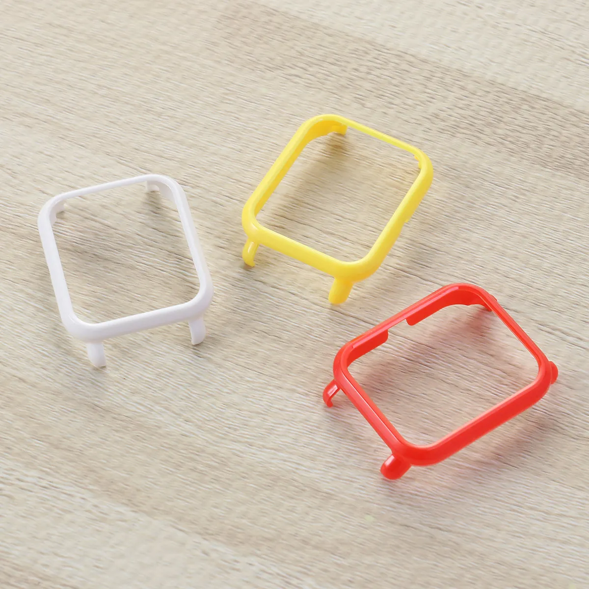 

3Pcs Watch Protective Case Cover Hard Plastic Anti Scratch Anti Sweat Slim Lightweight for Bit Pace Watch Protector Shell