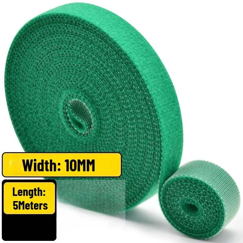 5Meter Reusable Velcro Cable Ties, Adhesive Cable Management Straps for Organizing Cords, Wires, Plants, DIY Home Office