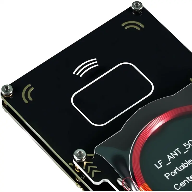 Proxmark3 RFID カード リーダー ライター、統合アンテナ&デクリプター付き、Proxmark3 Easy V5.0 メモリ IC ID カード コピー機