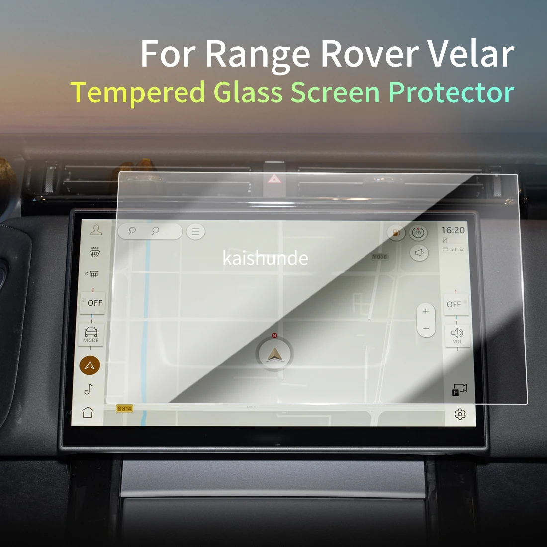 

Car Stickers Meters Protector For 26 Land Rover Range Rover Velar Tempered Glass Protective Film Display Navigation Vehicle