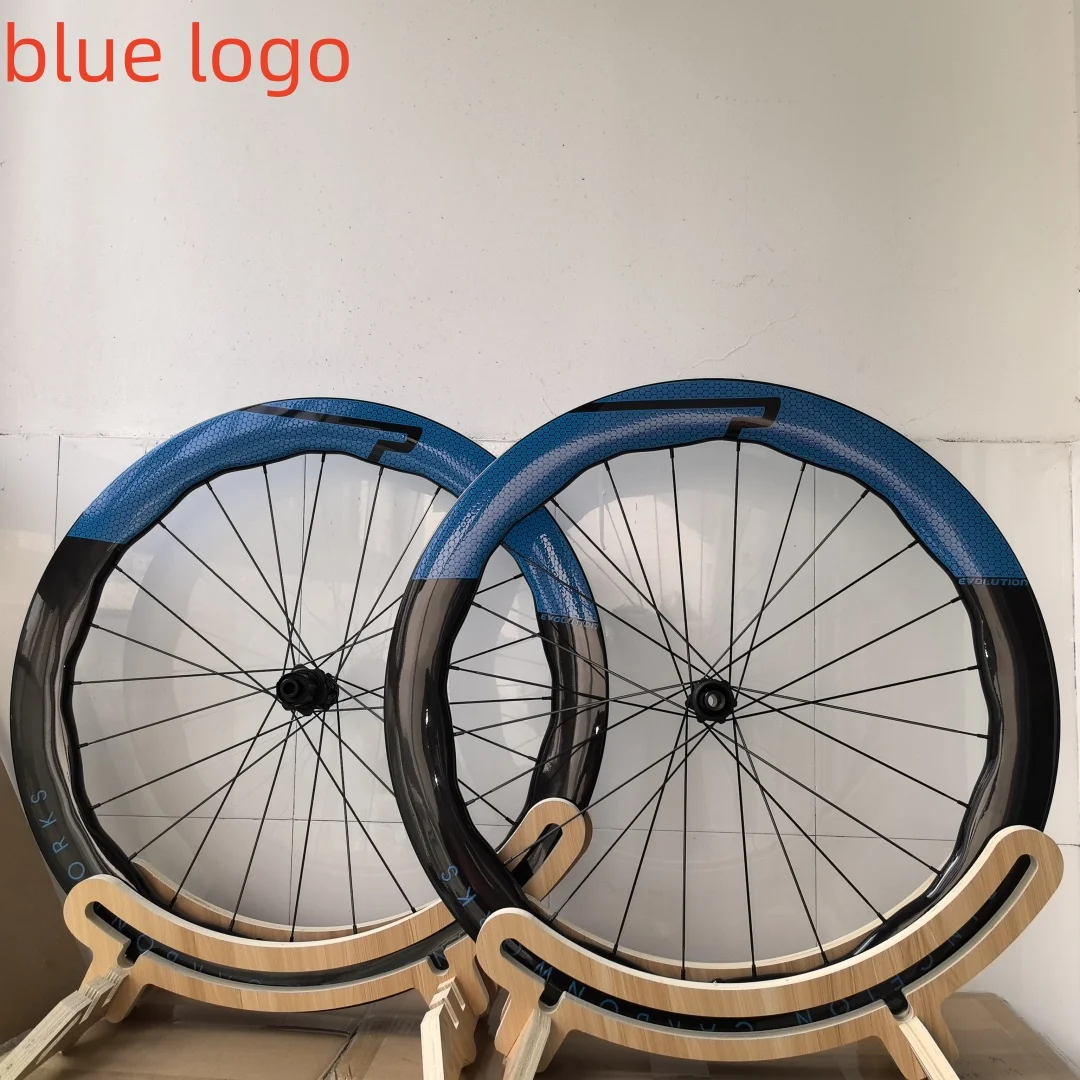 New 6560 wide 28mm Carbon Wheels Disc Brake 700c Road Bike Wheelset Quality Carbon Rim Center Lock Or 6-blot Bock Road Cycling