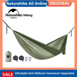 Naturehike Outdoor Ultralight Hammock Camping Portable Single / Double Leisure Hammock Anti Rollover High Load Bearing Camp Gear