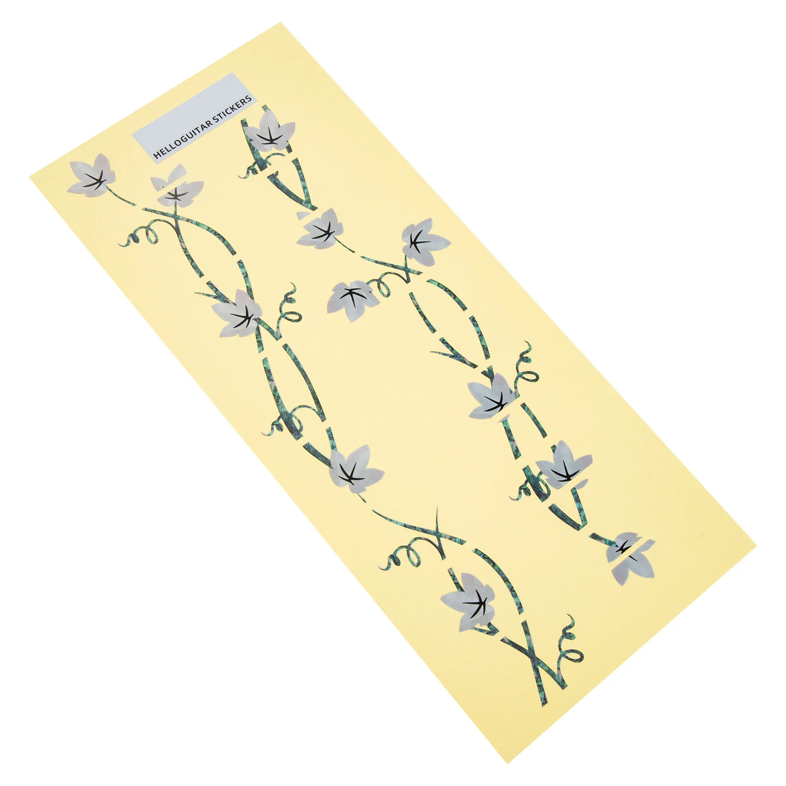 عالية الجودة الغيتار فريتس ملصق ذاتية اللصق نمط الزخرفية DIY الغيتار الأصابع ملصق مائي آلة موسيقية