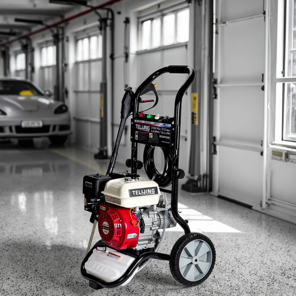 경제적 인 이동식 휴대용 자동 세차 펌프 클리너 개인 사용 가솔린 엔진 제트 세탁기 고압 세차