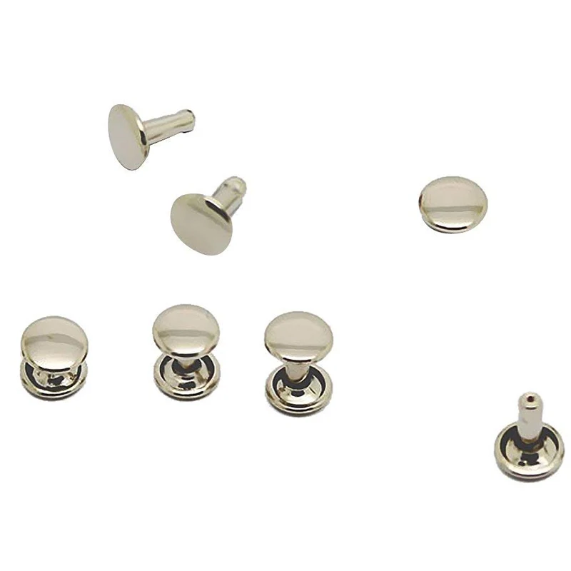 BAAN-100Pcs DIY Заклепка Заклепка Металлическая доска - Серебро