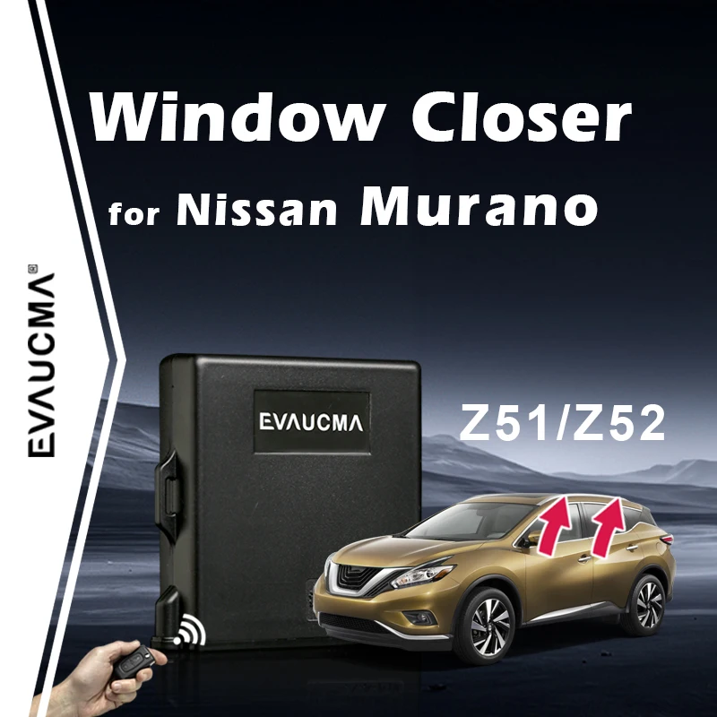 For Nissan Murano Z51 Z52 Car Power Window Closer System Car Automatically 4 Door Window Close Closing Kit Alarm Accessories