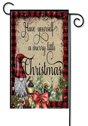 Have Yourself a Merry Little Christmas Garden Flag **  Double Sided Top Quality