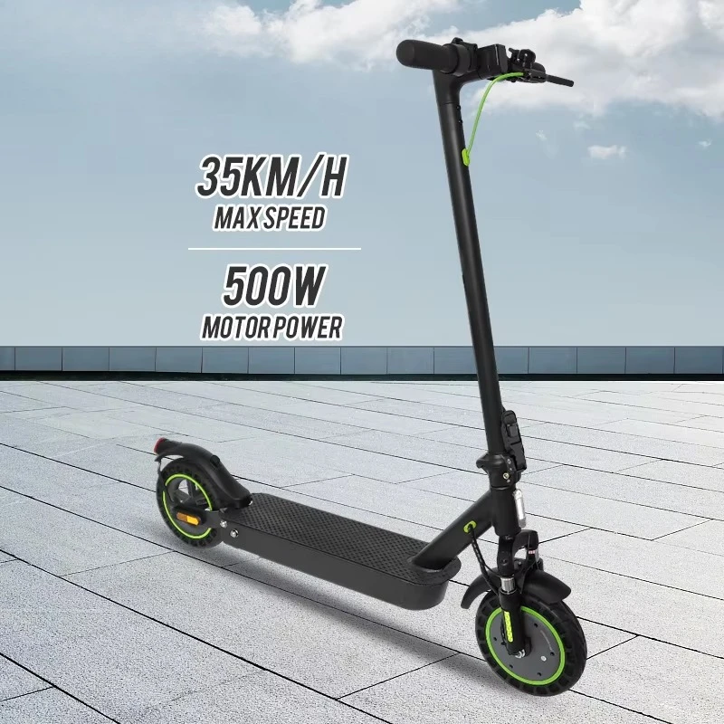 

500W 15Ah Two-wheeled Small Foldable Aluminum Alloy Frame Adult Electric Scooter